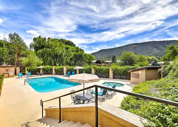 Ferienhaus Mtn Views + Hot Tub Access: Golf Retreat! Sedona